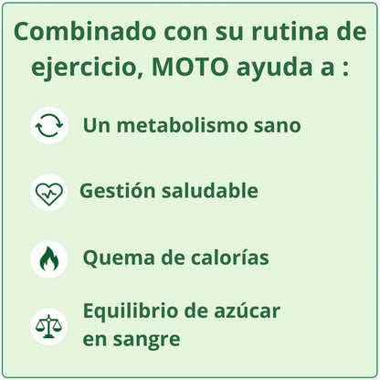 MOTO® -Cápsulas que aceleran el metabolismo